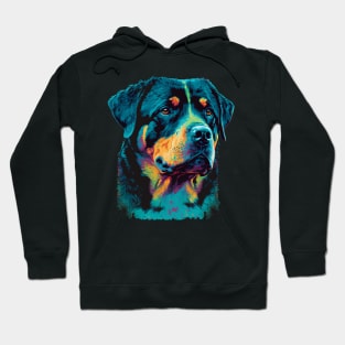 Majestic Rottweiler Pop Art Hoodie